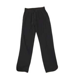 EUC Kenneth Cole Black Lounge Pant Elastic Ankle Crop Sz XS